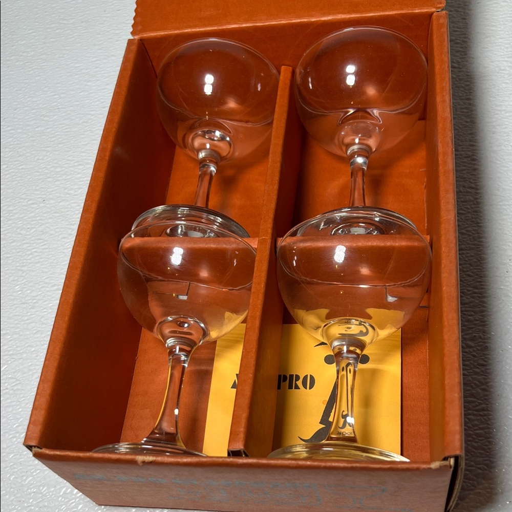 Vintage Libby Mr Pro Home Bartender Sets of 4 NEW Unused